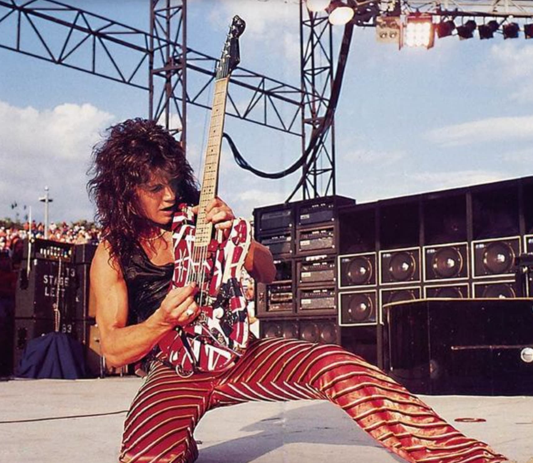 “Eddie Van Halen, 1979.” 